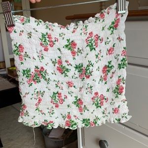 Kendall and Kylie Floral Tube Top small